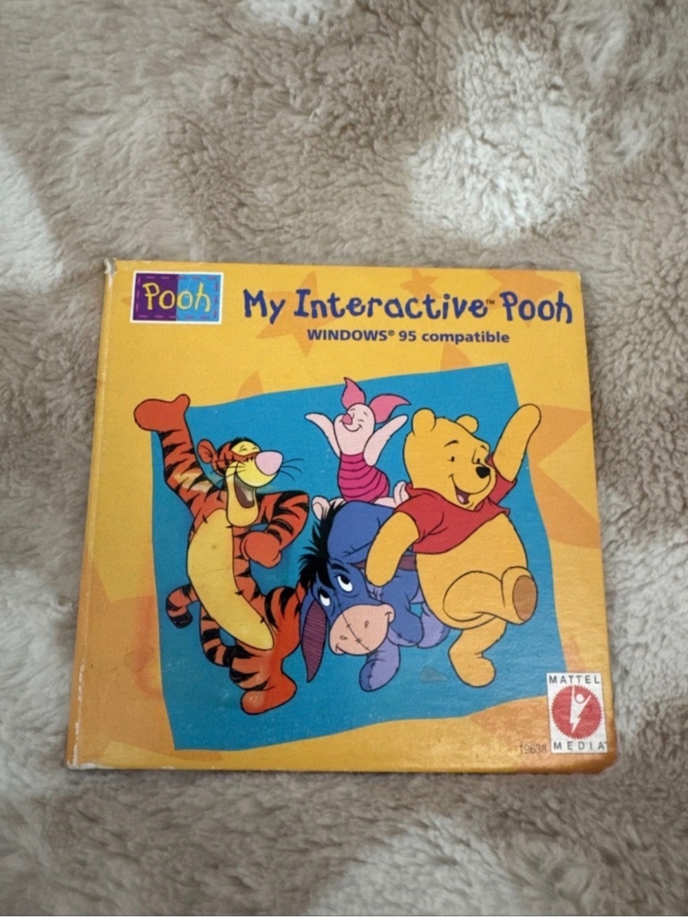 Mattel Media Pooh My Interactive Pooh Windows 95 Compatible Pc Game Untested